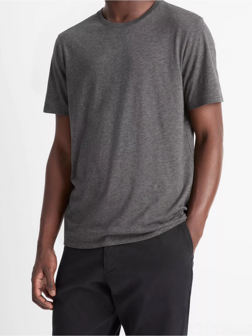 Vince Pima Cotton Crew Neck T-Shirt Size Large